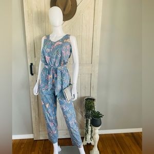 Vintage 90’s Reyn Spooner Cotton Jumpsuit